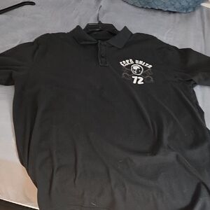 Ecko Unlimited Black Polo Shirt with Logo